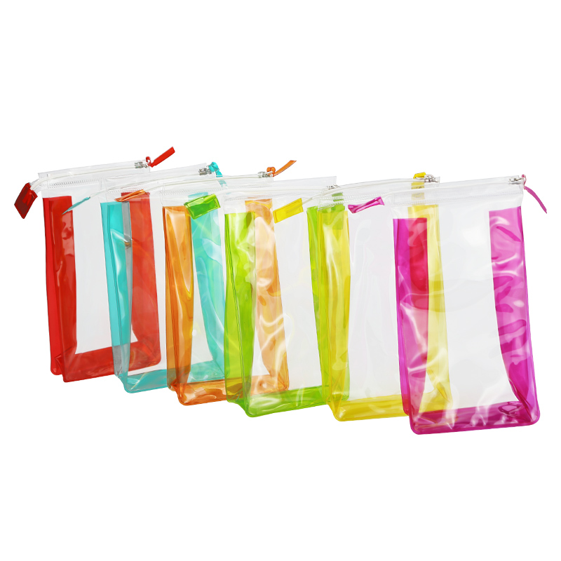 colorful zipper bag